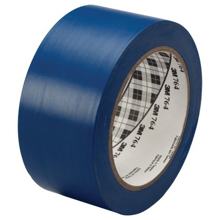 Bsc Preferred 1'' x 36 yds. Blue 3M 764 Vinyl Tape, 6PK T965764L6PK